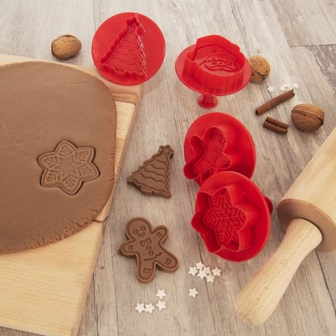 Wykrawacze do ciastek Boże Narodzenie 4 szt. ORION 127456