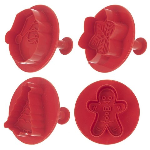 Wykrawacze do ciastek Boże Narodzenie 4 szt. ORION 127456