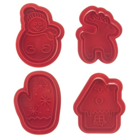 Wykrawacze do ciastek Boże Narodzenie 4 szt. ORION 127457
