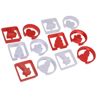 Wykrawacze do ciastek Boże Narodzenie 7 cm 12 ele. LA CUCINA 121114