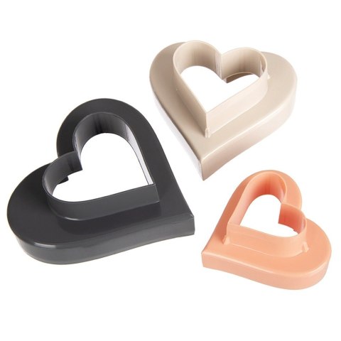 Wykrawacze do ciastek dwustronne serce 3 szt. ORION 127496