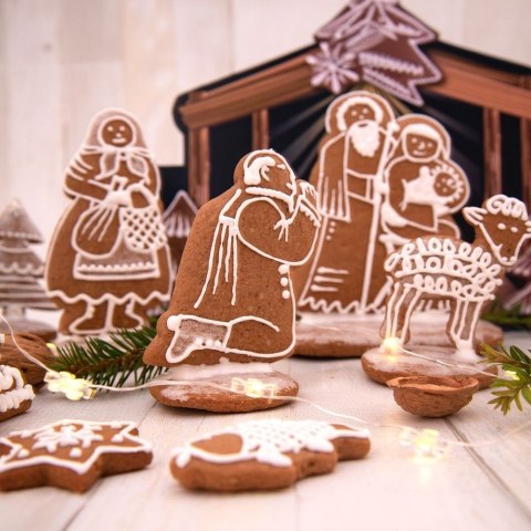 Wykrawacze do ciastek stalowe Boże Narodzenie 12 cm 7 szt. ORION 127414