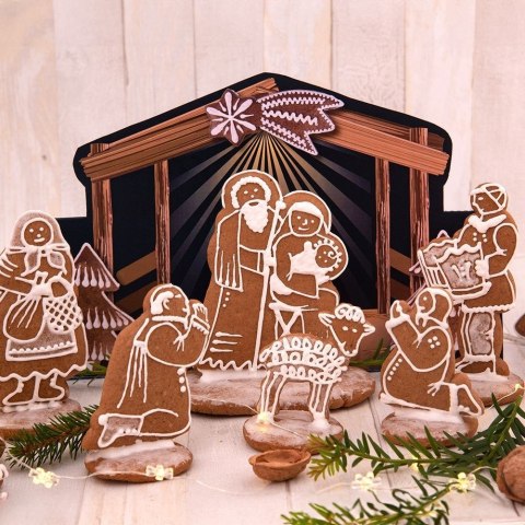 Wykrawacze do ciastek stalowe Boże Narodzenie 12 cm 7 szt. ORION 127414