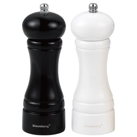 ZESTAW 2 MŁYNKÓW DO SOLI I PIEPRZU KLAUSBERG KB-7558