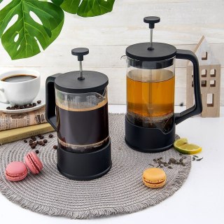 Zaparzacz szklany do herbaty kawy FRENCH PRESS tłokowy 1L ORION 156016