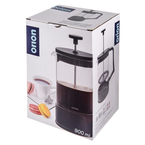 Zaparzacz szklany do herbaty kawy FRENCH PRESS tłokowy 900 ml ORION 156015