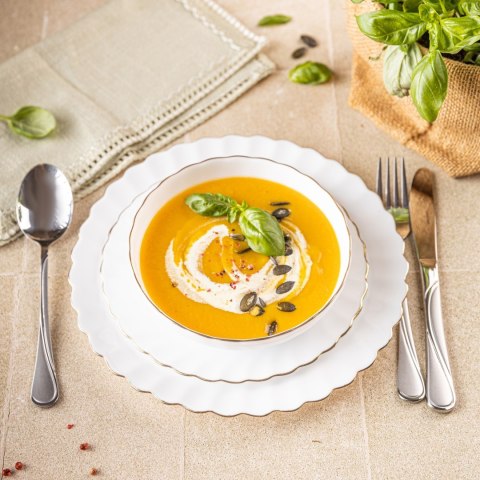 Zastawa stołowa Serwis Komplet talerzy 18 ele. na 6 osób KINGHOFF KH-1921