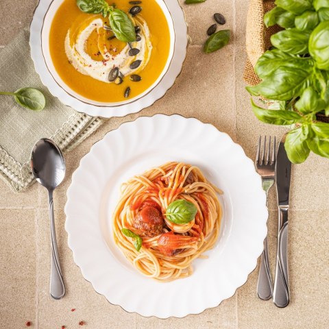 Zastawa stołowa Serwis Komplet talerzy 18 ele. na 6 osób KINGHOFF KH-1921