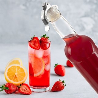 Zatyczka korek do butelek wina alkoholu zestaw komplet 2 sztuk ORION 144531