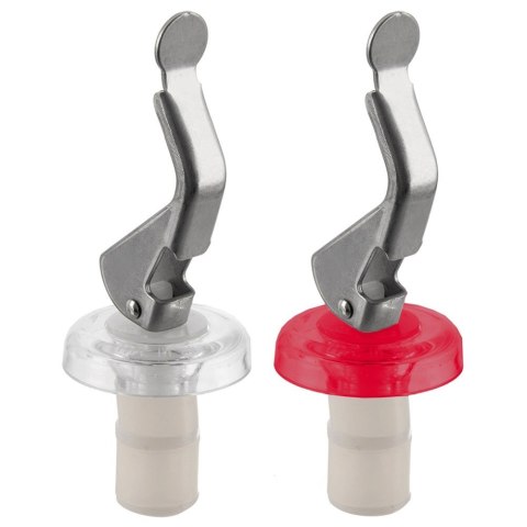 Zatyczka korek do butelek wina alkoholu zestaw komplet 2 sztuk ORION 144531