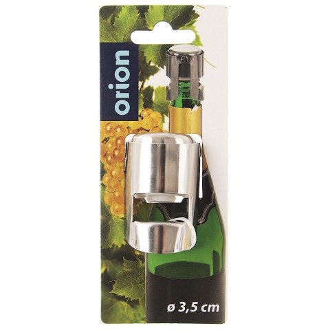 Zatyczka korek do wina stalowa metalowa do butelek butelki 4cm ORION 144528