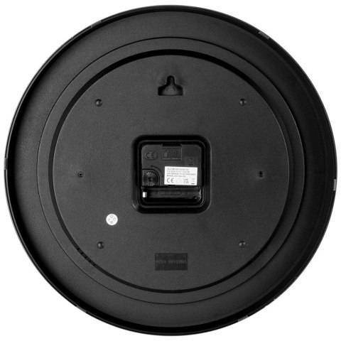 Zegar ścienny na ścianę biały z termometrem higrometrem 25cm VILDE 569613-B