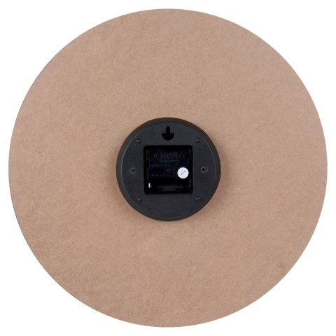 Zegar ścienny na ścianę brązowy 40cm VILDE 569889