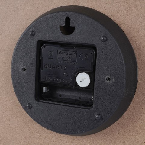 Zegar ścienny na ścianę brązowy 40cm VILDE 569889