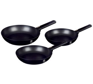 ZESTAW 3 PATELNI TYTANOWYCH BERLINGER HAUS MONACO BH-7095