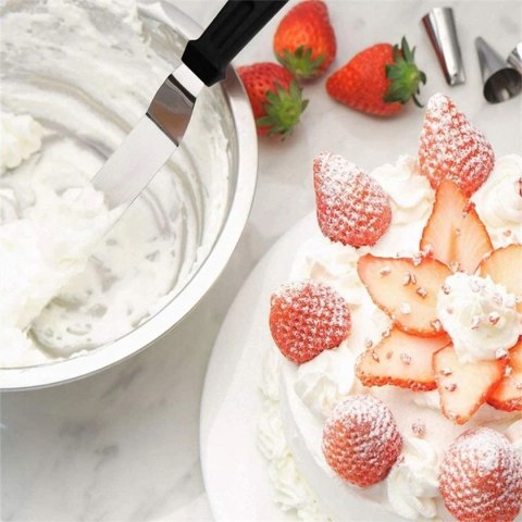 ZESTAW 3 SZPATUŁEK DO DEKORACJI WYROBÓW CUKIERNICZYCH BRUNBESTE BB-1693