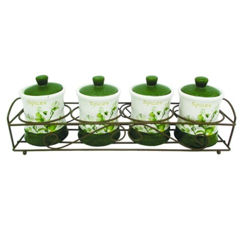 ZESTAW 4 POJEMNIKÓW NA PRZYPRAWY MAESTRO MR-20032-04CS