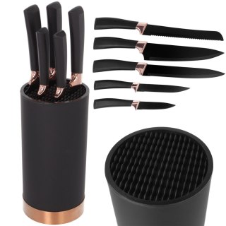 ZESTAW 5 NOŻY KUCHENNYCH W BLOKU BRUNBESTE BB-3776