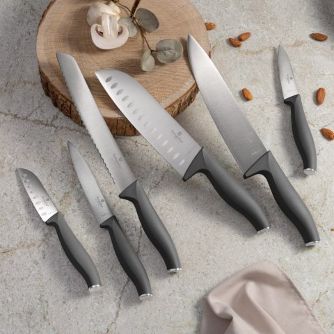 ZESTAW 6 NOŻY KUCHENNYCH BERLINGER HAUS ANTRACIT BH-2947