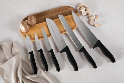 ZESTAW 6 NOŻY KUCHENNYCH BERLINGER HAUS BLACK ROSE BH-2949