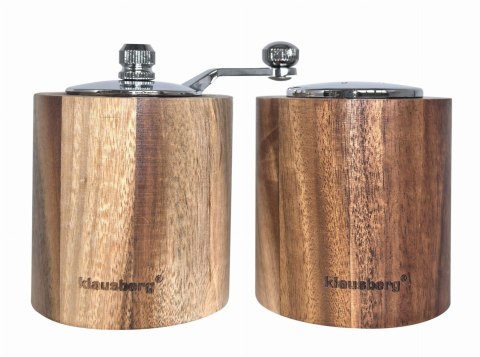 ZESTAW DO SOLI I PIEPRZU Z MŁYNKIEM I SOLNICZKĄ KLAUSBERG KB-7859