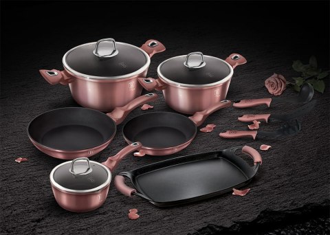 ZESTAW GARNKÓW 12 ELE. BERLINGER HAUS METALLIC iROSE LINE BH-6044