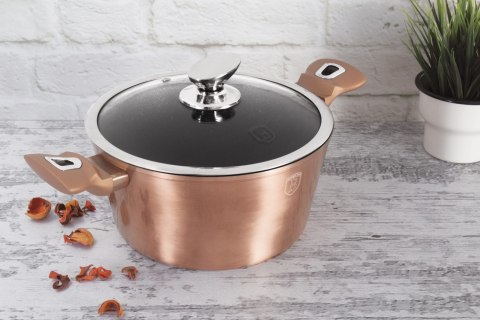 ZESTAW GARNKÓW 13 EL. BERLINGER HAUS METALLIC LINE ROSE GOLD BH-7058