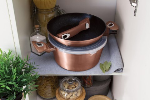 ZESTAW GARNKÓW 13 EL. BERLINGER HAUS METALLIC LINE ROSE GOLD BH-7058