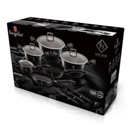 ZESTAW GARNKÓW 15 EL. BERLINGER HAUS BLACK SILVER BH-6155