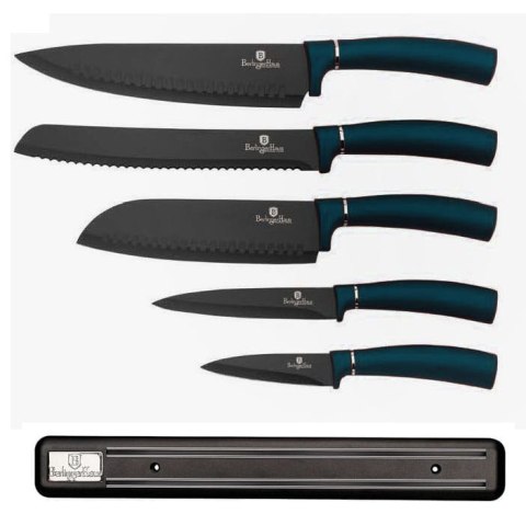 ZESTAW NOŻY 6 ELE. BERLINGER HAUS AQUAMARINE BH-2537