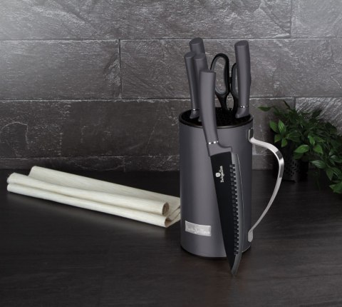 ZESTAW NOŻY 7 ELE. BERLINGER HAUS CARBON PRO BH-2600