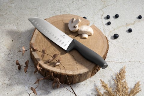 ZESTAW NOŻY Z LISTWĄ MAGNETYCZNĄ 6 ELEMENTÓW BERLINGER HAUS ANTRACIT BH-2940