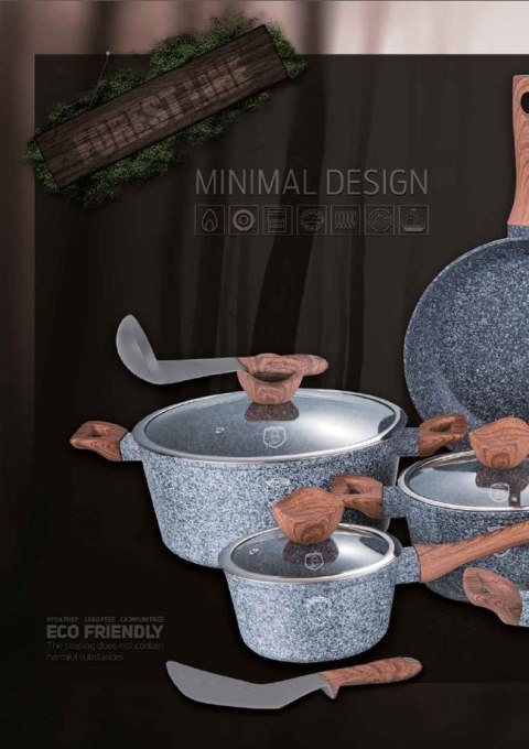 ZESTAW PATELNI 3 ELE. BERLINGER HAUS FOREST LINE BH-1215