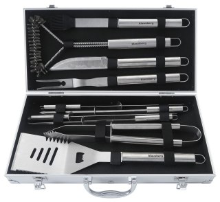 ZESTAW PRZYBORÓW DO GRILLA, 10 ELEMENTÓW, NARZĘDZIA DO GRILLOWANIA, KLAUSBERG KB-7901