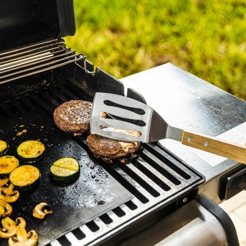 ZESTAW PRZYBORÓW DO GRILLA, 3 ELEMENTY, NARZĘDZIA DO GRILLOWANIA, KINGHOFF KH-1918