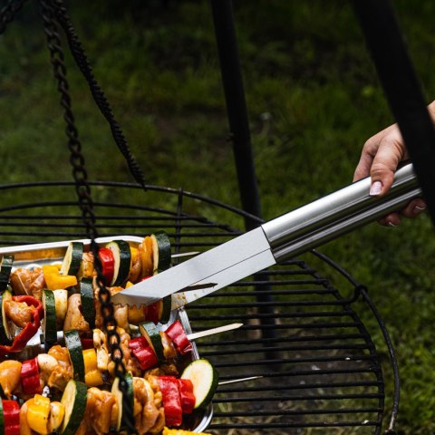 ZESTAW PRZYBORÓW DO GRILLA, 3 ELEMENTY, NARZĘDZIA DO GRILLOWANIA, KINGHOFF KH-1919