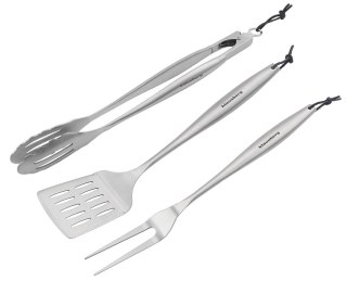 ZESTAW PRZYBORÓW DO GRILLA, 3 ELEMENTY, NARZĘDZIA DO GRILLOWANIA, KLAUSBERG KB-7900