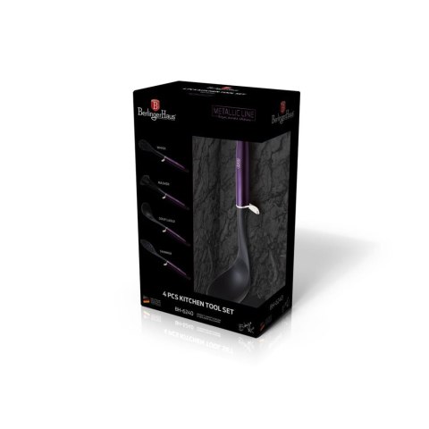 ZESTAW PRZYBORÓW KUCHENNYCH 7 EL. BERLINGER HAUS PURPLE ECLIPSE BH-6323