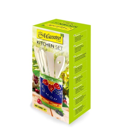 ZESTAW PRZYBORÓW KUCHENNYCH MAESTRO MR-20007-47