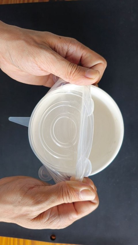 ZESTAW ROZCIĄGLIWYCH POKRYWEK SILIKONOWYCH 6-ELE KINGHOFF KH-1902