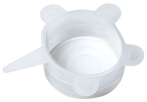 ZESTAW ROZCIĄGLIWYCH POKRYWEK SILIKONOWYCH 6-ELE KINGHOFF KH-1902