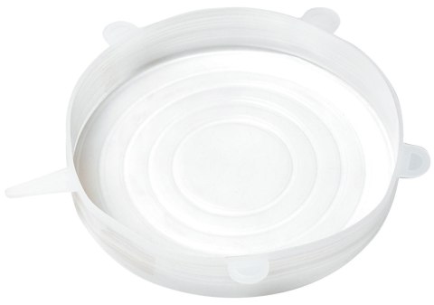 ZESTAW ROZCIĄGLIWYCH POKRYWEK SILIKONOWYCH 6-ELE KINGHOFF KH-1902