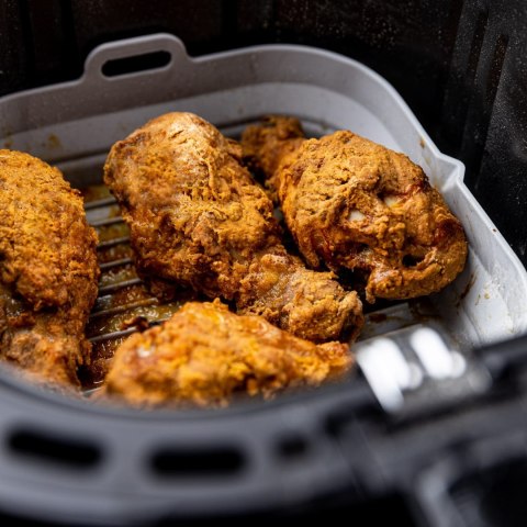 ZESTAW WKŁADÓW SILIKONOWYCH DO FRYTKOWNICY BEZTŁUSZCZOWEJ 2 SZTUKI KWADRATOWY 20CM SKŁADANY KLAUSBERG KB-7790