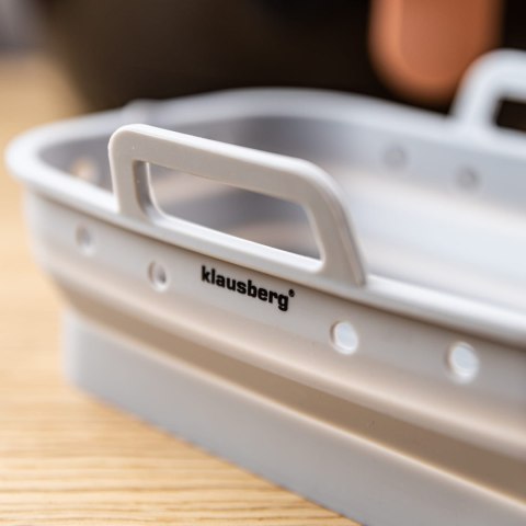 ZESTAW WKŁADÓW SILIKONOWYCH DO FRYTKOWNICY BEZTŁUSZCZOWEJ 2 SZTUKI PROSTOKĄTNY 20.5X14.5CM SKŁADANY KLAUSBERG KB-7791