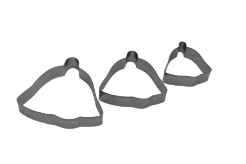 ZESTAW WYKRAWACZY DO CIASTEK PIERNIKÓW DZWONEK 3-ELE BRUNBESTE BB-3034