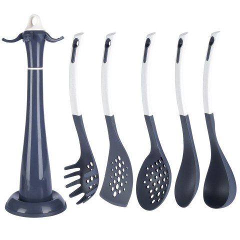 Zestaw przyborów kuchennych przybory kuchenne ze stojakiem 5-ele EXCELLENT HOUSEWARE 259245