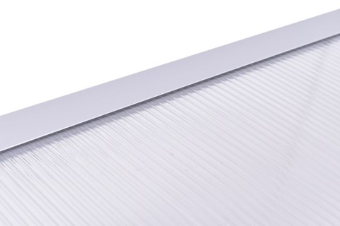 Daszek plastikowy MAKO DUO 100x200cm szary