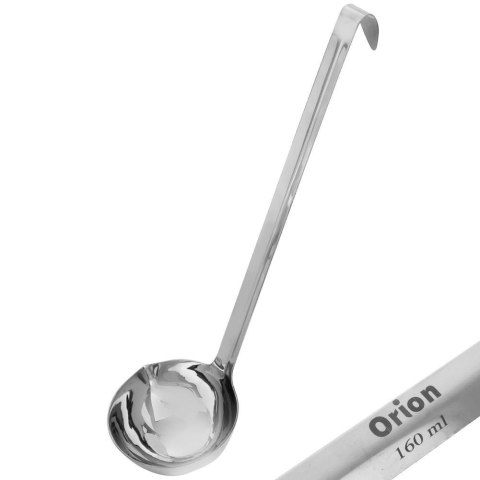 Chochla do zupy stalowa łyżka wazowa duża wazówka 160ml 32cm ORION 140299
