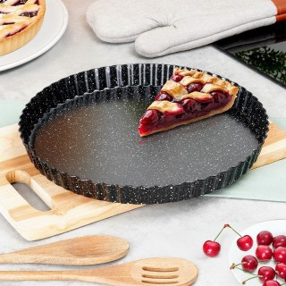 FORMA DO PIECZENIA TARTY Z WYJMOWANYM DNEM GRANITOWA 28X3CM VILDE 279032