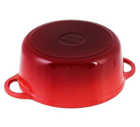 GARNEK ŻELIWNY EMALIOWANY 4.0L 24cm KINGHOFF KH-1529